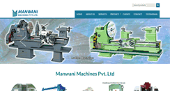 Desktop Screenshot of manwani.co.in